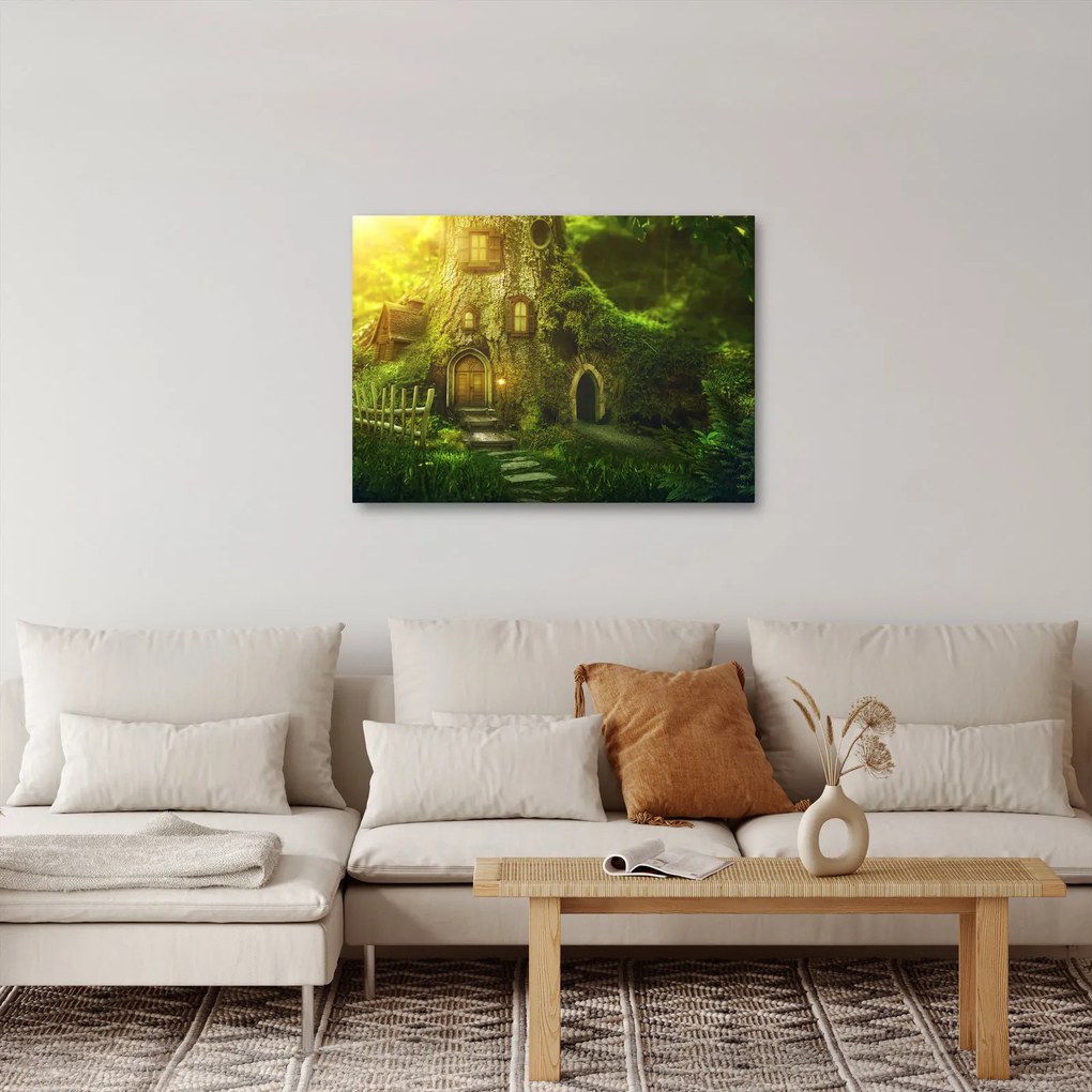 Kép - Mesebeli erdő (70x50 cm)