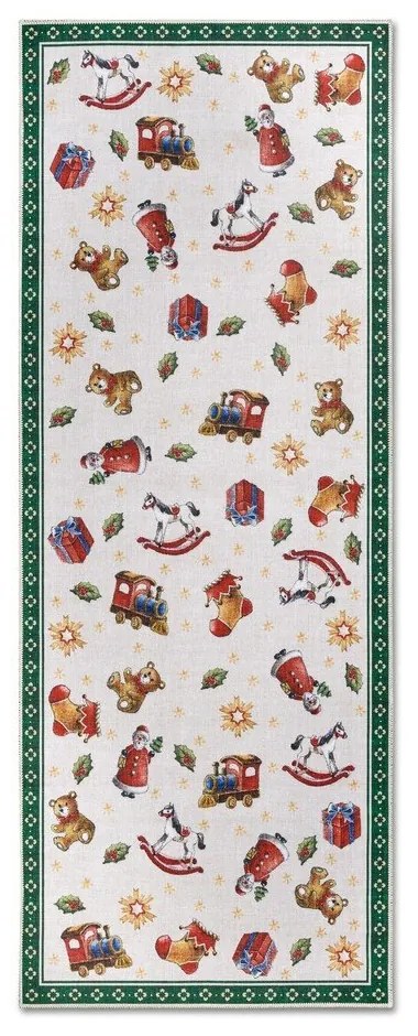 Zöld futószőnyeg karácsonyi mintával 80x200 cm Green Christmas – Villeroy&amp;Boch