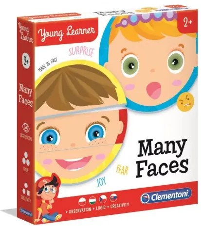 Arckifejezések Young&amp;Learner oktatójáték Clementoni