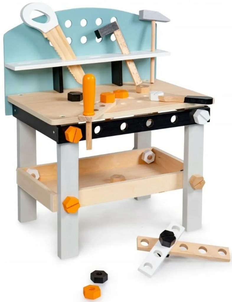 ECO TOYS Gyermek faműhely szerszámokkal - 32 db