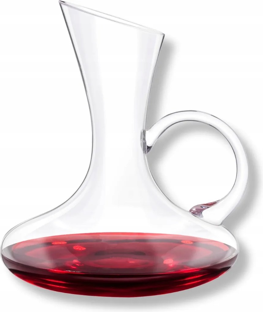 Bortartó 1200 ml Bortartó dekanter üveg átlátszó, Wilmax
