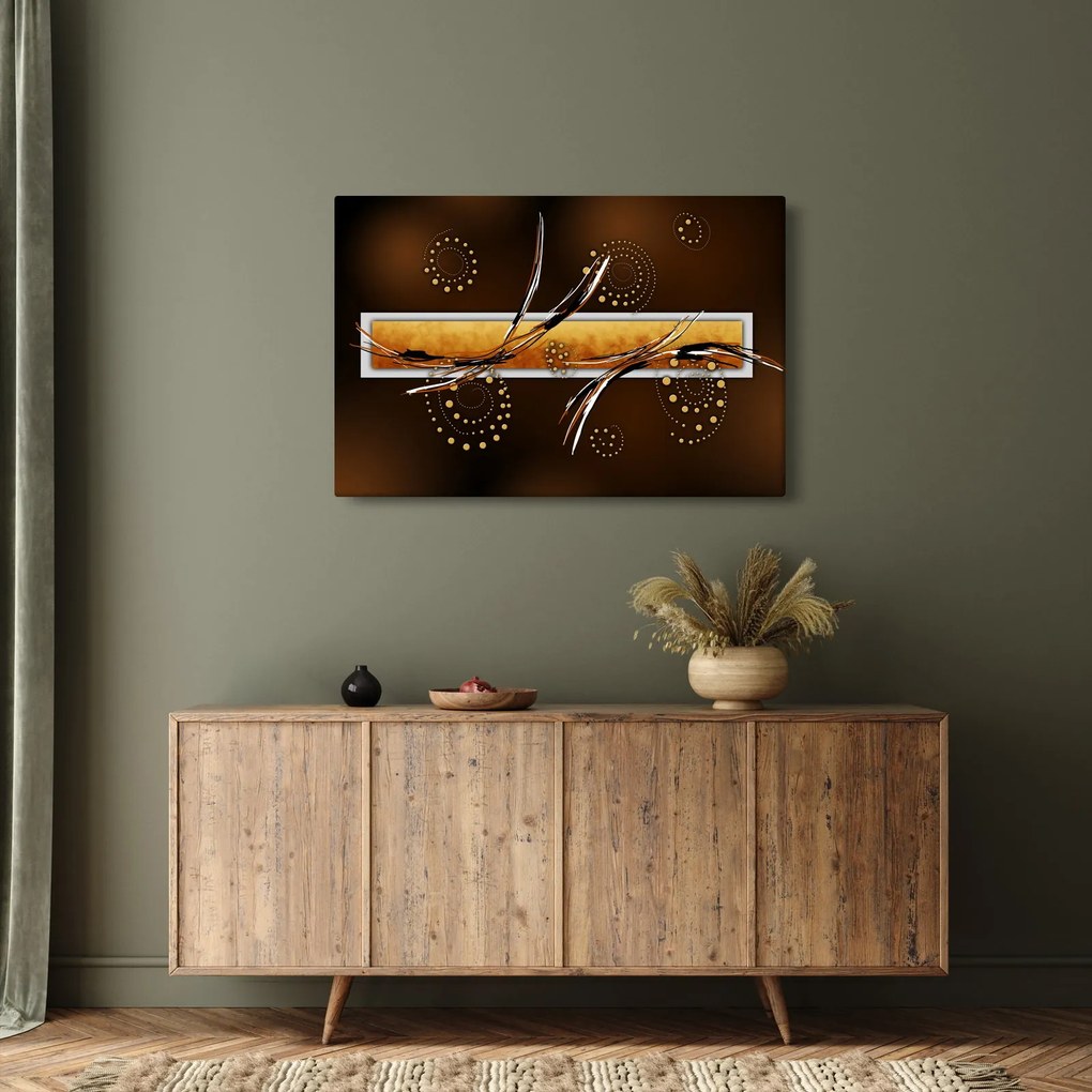 Az absztrakció képe - Pillangók (90x60 cm)