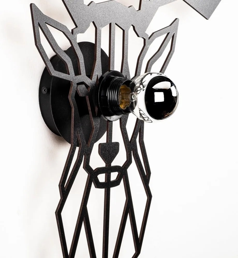 Fekete fali lámpa – Opviq lights