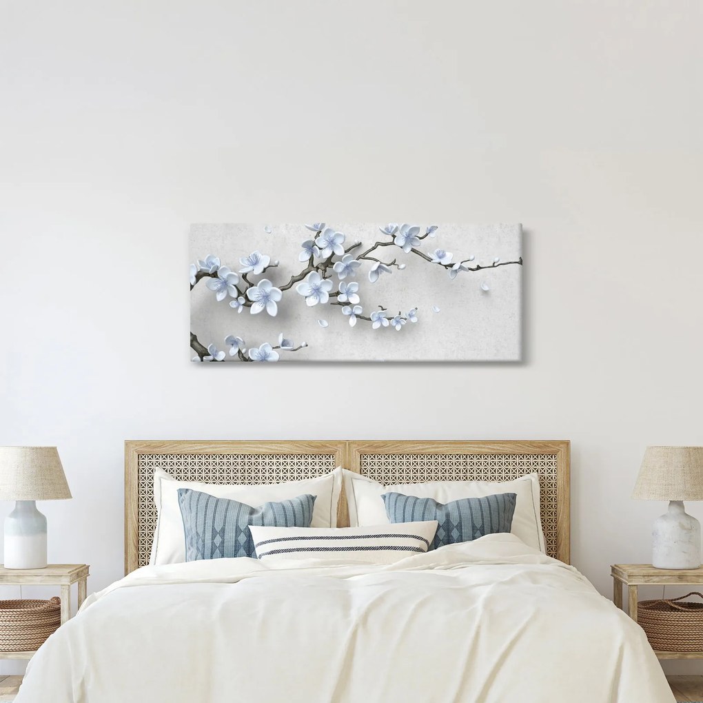 A virágok képe (120x50 cm)