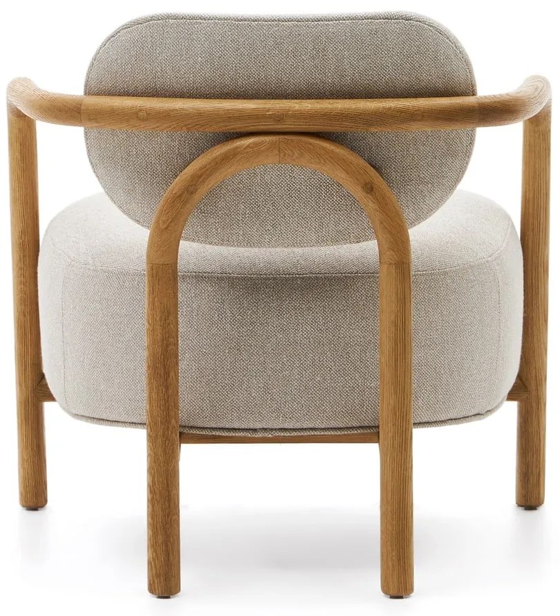 Bézs fotel Melqui – Kave Home