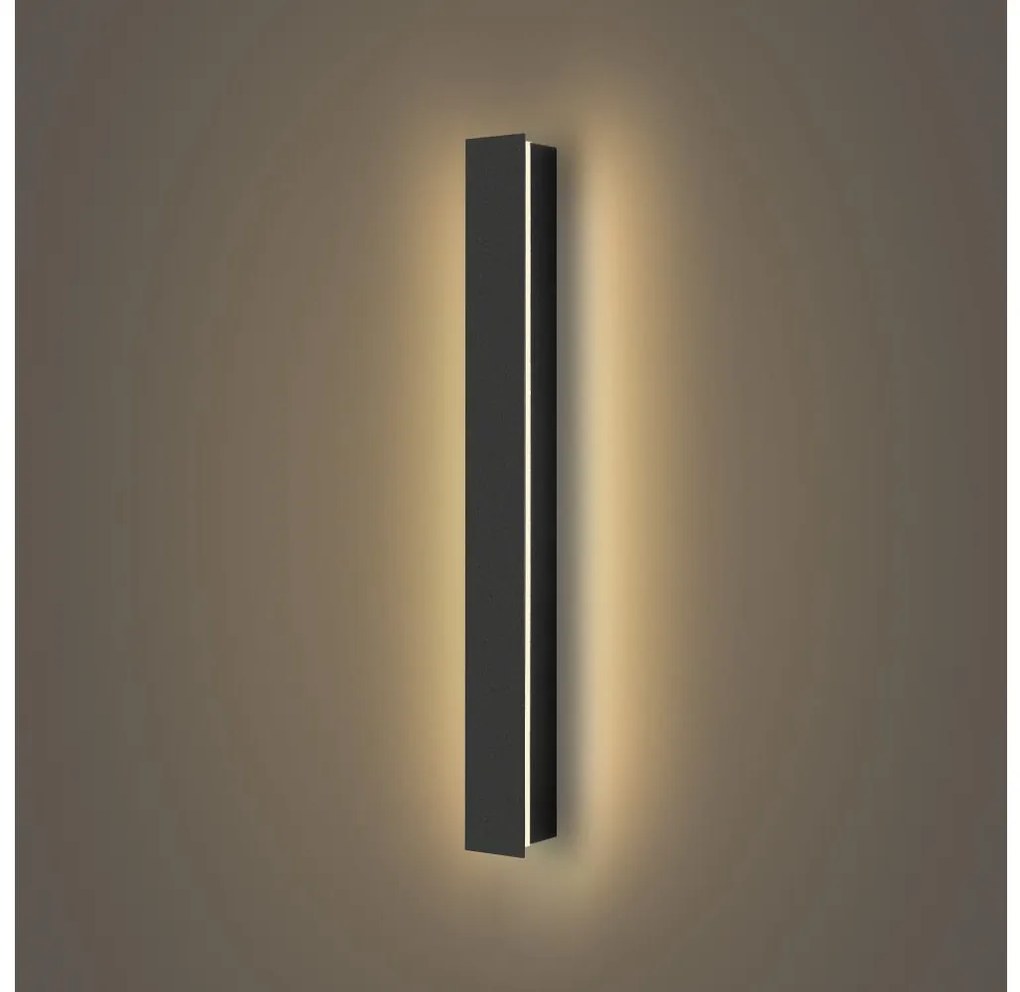 Brilagi Brilagi - LINEAR LED kültéri fali világítótest/12W/230V 3000K IP65 fekete BG2418