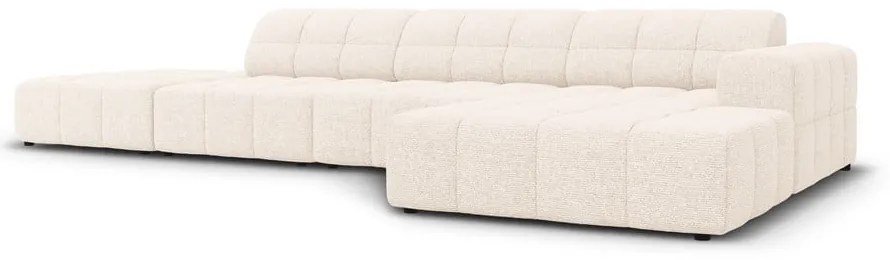 Krémszínű sarokkanapé (jobb oldali) Chicago – Cosmopolitan Design
