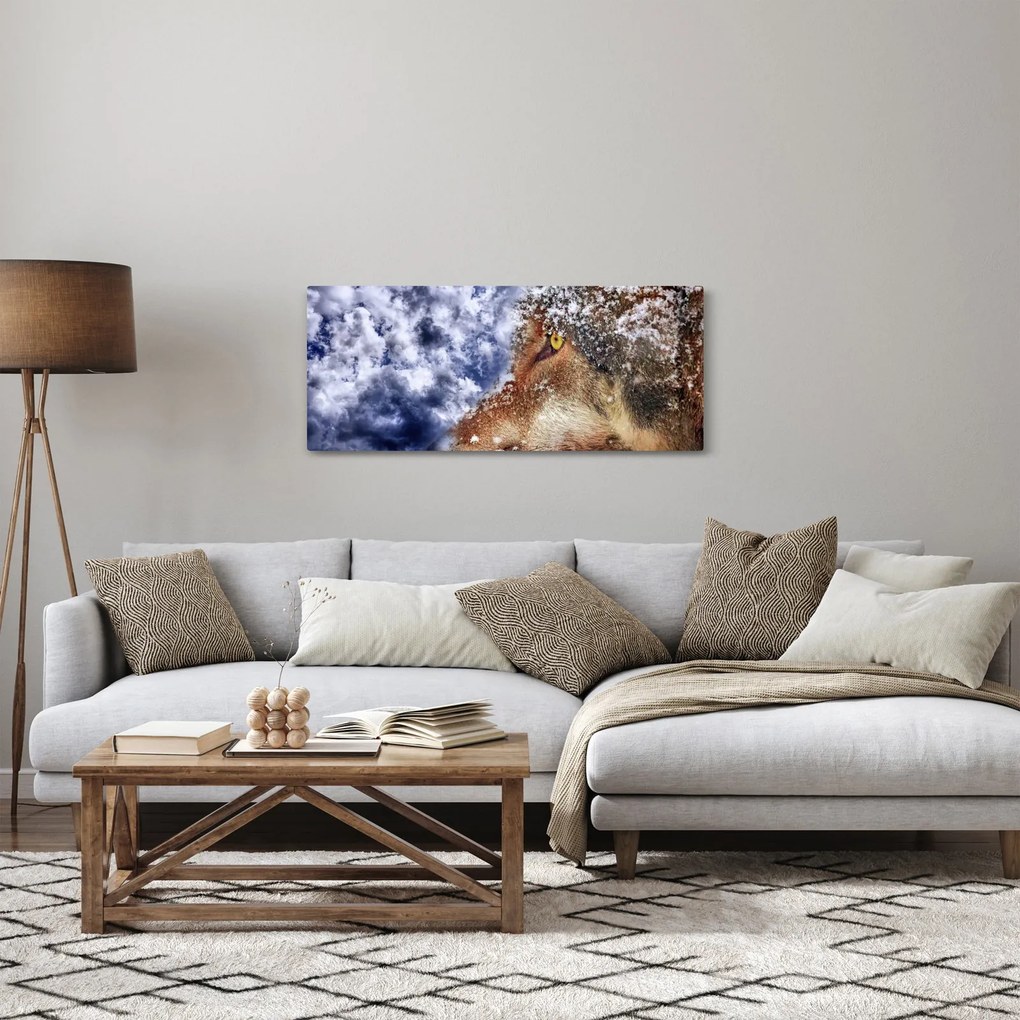 A farkas képe (120x50 cm)