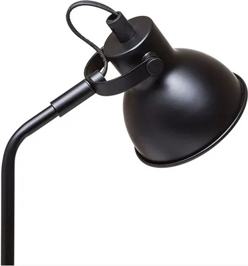 RENDL ROSITA asztali lámpa fekete/aranysárga 230V LED GU10 9W