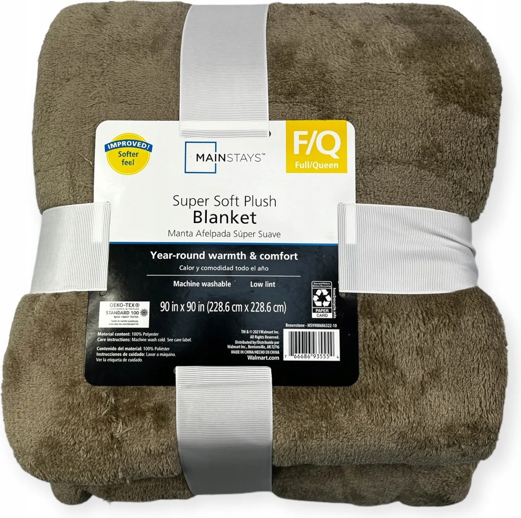 Puha meleg takaró Main Stays 228.6cmx228.6cm