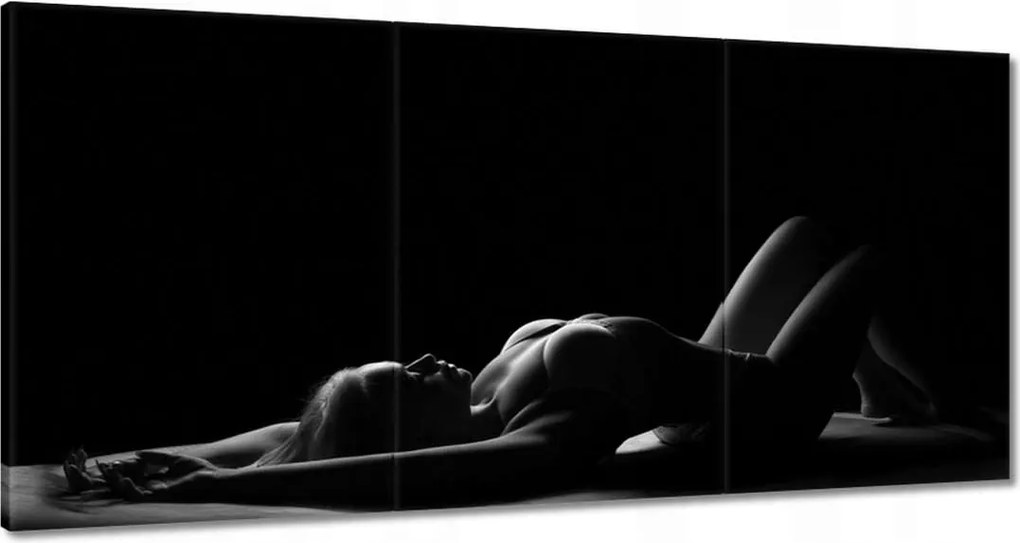 Vászonkép 180x90 A padlón fekvő Szűz