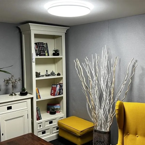 LED Dimmelhető mennyezeti lámpa LED/48W/230V 2700-6500K Wi-Fi Tuya + távirányító