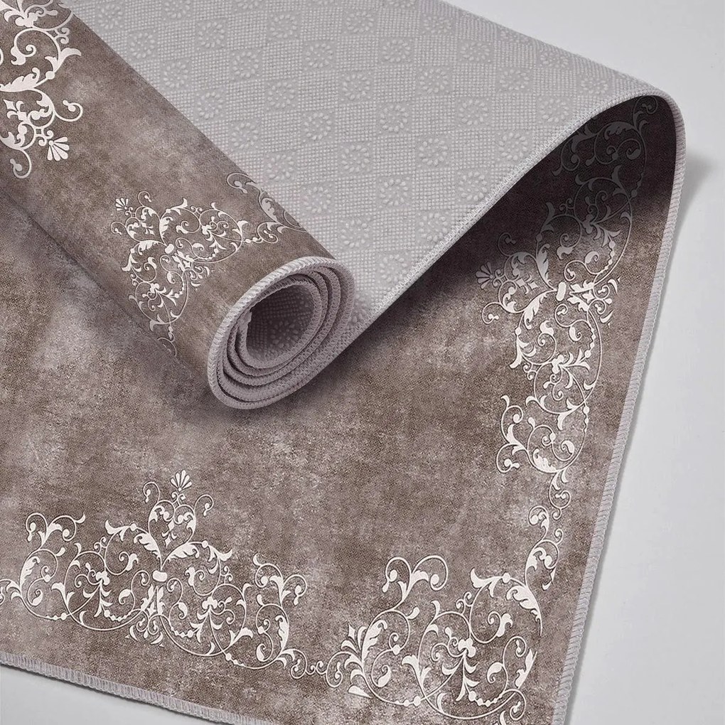 Fürdőszobaszőnyeg Szett (2 db) 510616 - Taupe Szürke
