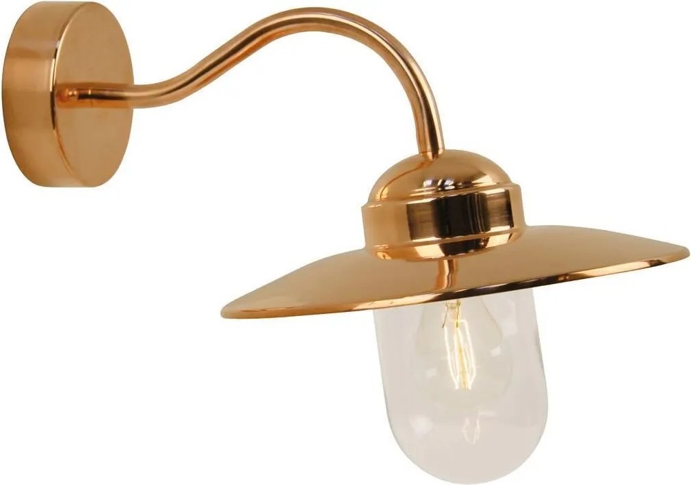 NORDLUX 22671030 LUXERAMBOURG Klasszikus Kültéri Fali Lámpa Réz E27 IP54