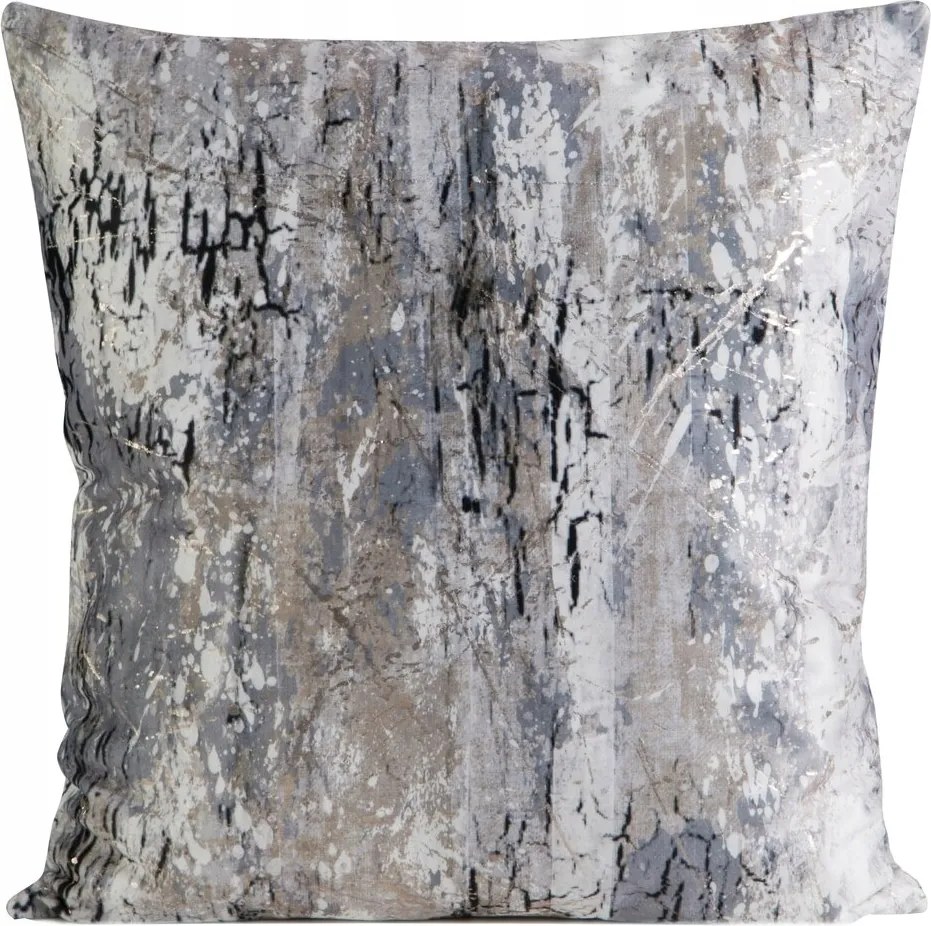 Dekoratív párnahuzat Malia 45x45 Eurofirany acél