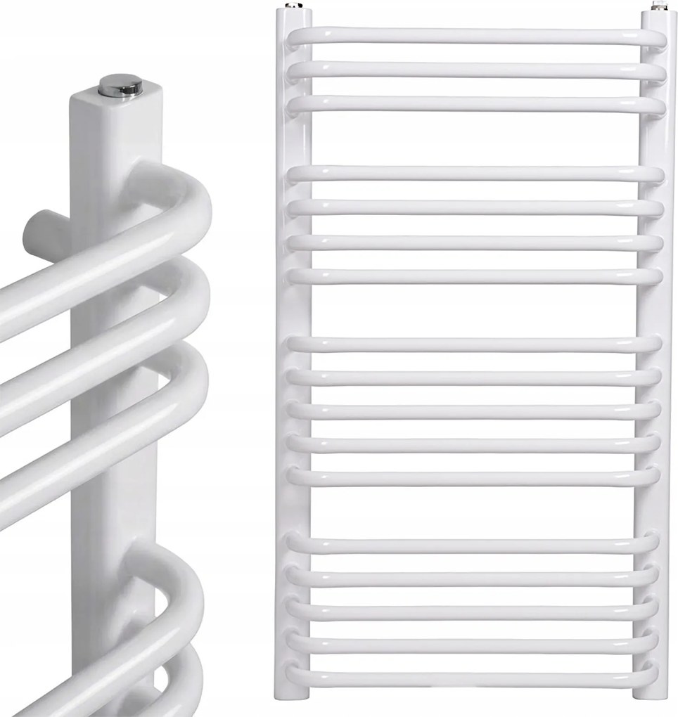 Fürdőszobai Fali Radiátor Fehér Létra GR1 940 x 550 MM 17 Bordás 580W