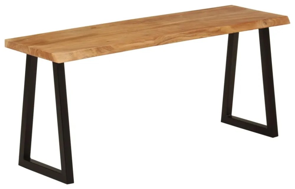 tömör akácfa pad természetes éllel 105 cm