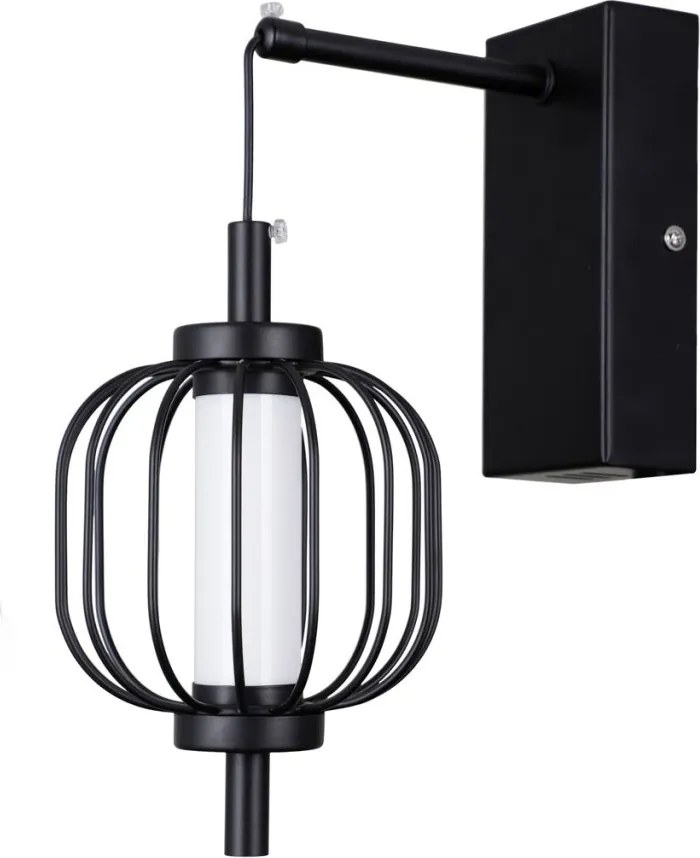 Italux Pedro WL-34405-1-BK Fali lámpa 1x4W/LED 3000K 267lm IP20
