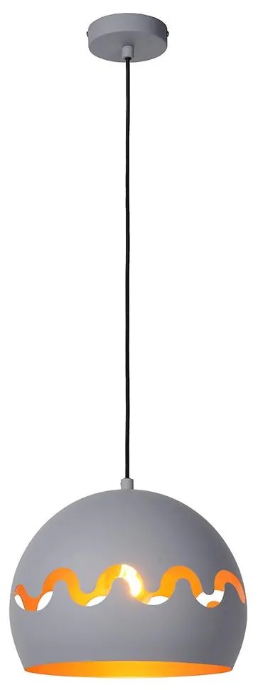 Lucide 30484/28/36 - Csillár zsinóron CORENTIN 1xE27/60W/230V szürke