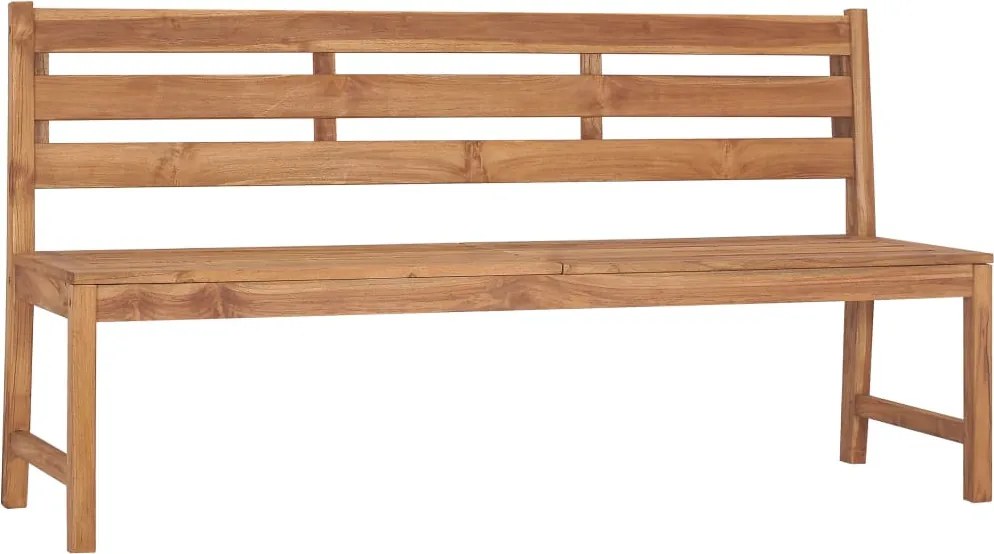 vidaXL tömör tíkfa kerti pad 170 cm