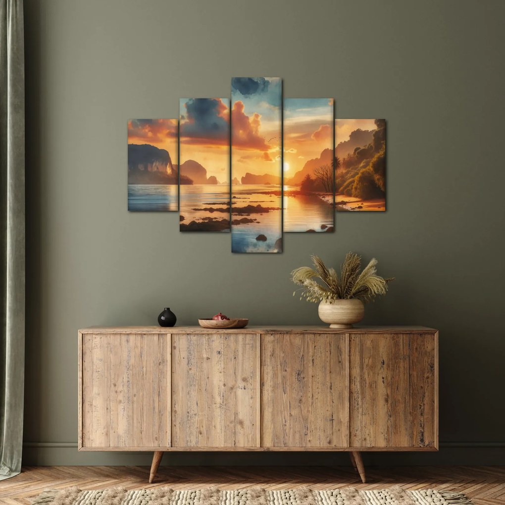 Kép - Kilátás a partról (150x105 cm)
