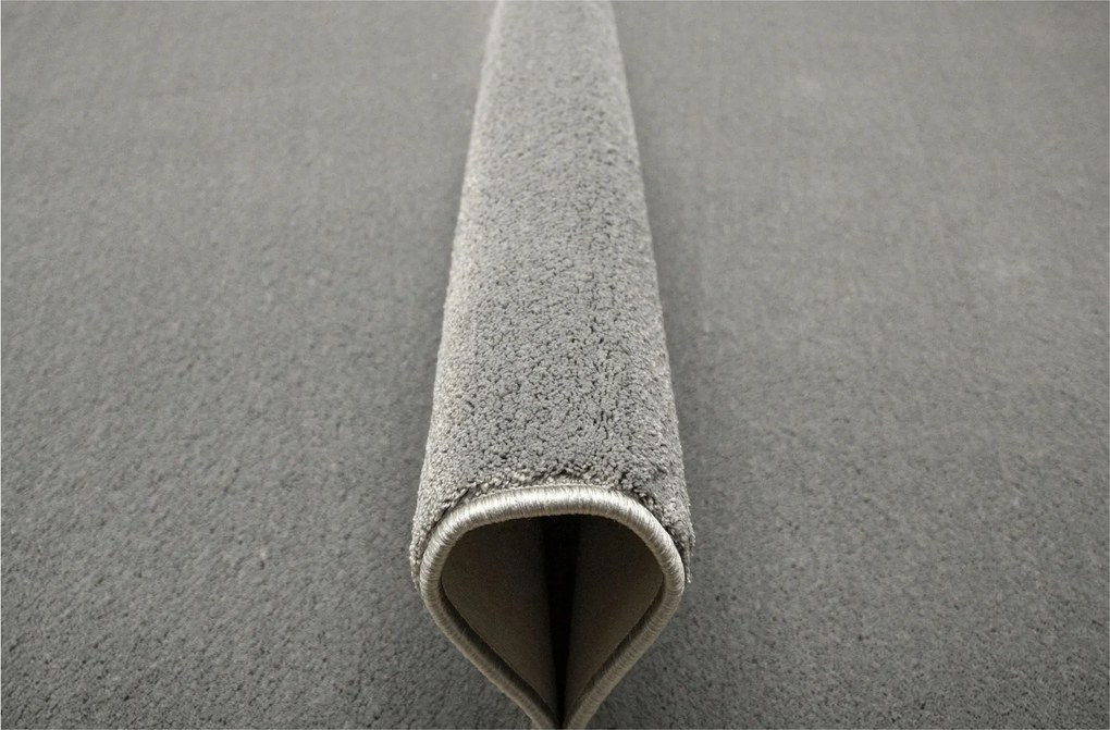 200x200 cm Luxus Puha Szürke-ezüst Lexus Hálószoba Szőnyeg