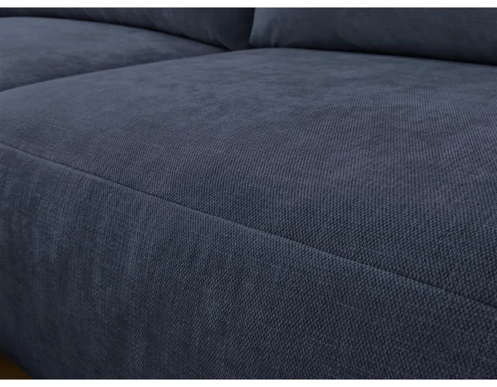 Sötétkék sarokkanapé Aden – Bobochic Paris