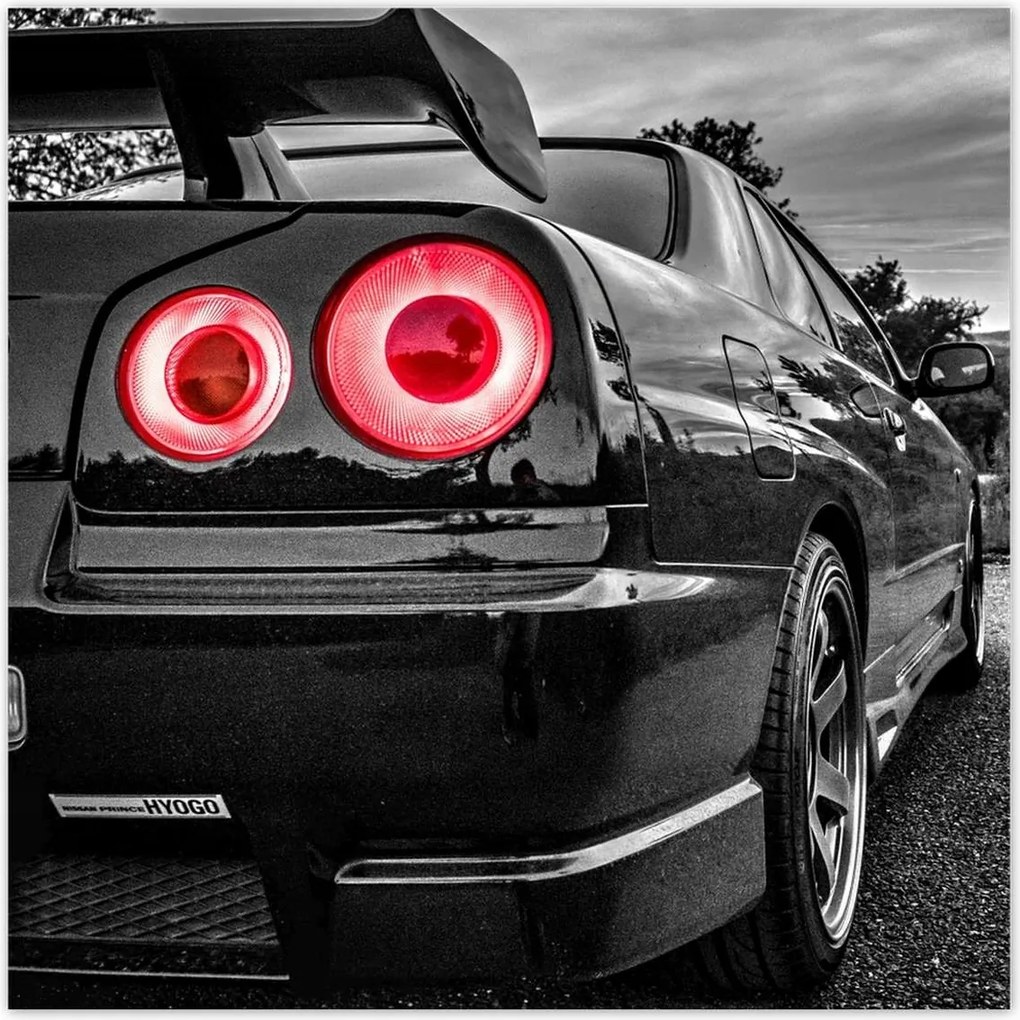 Poszterek 100x100 Nissan Skyline Sport Cars