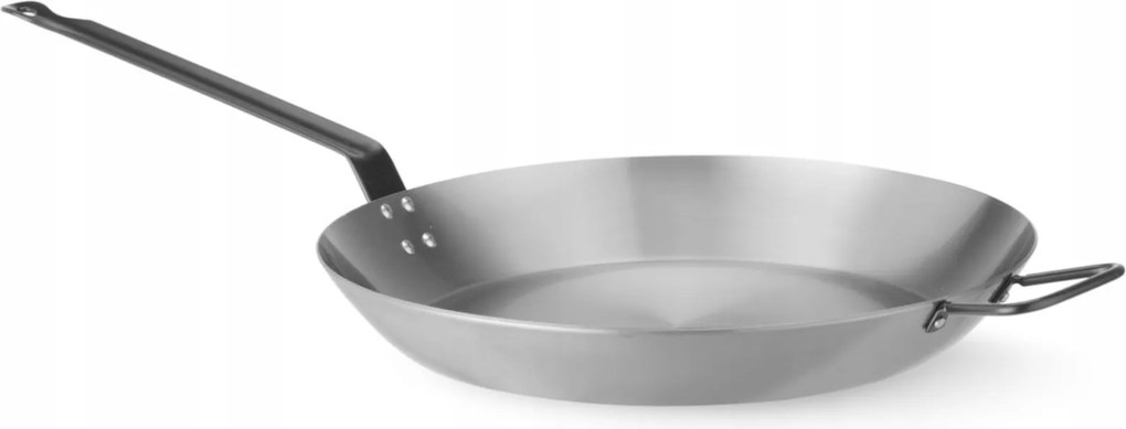 Lyonnaise Hendi Serpenyő Fogantyúkkal ⌀360x140mm Kerek Acél