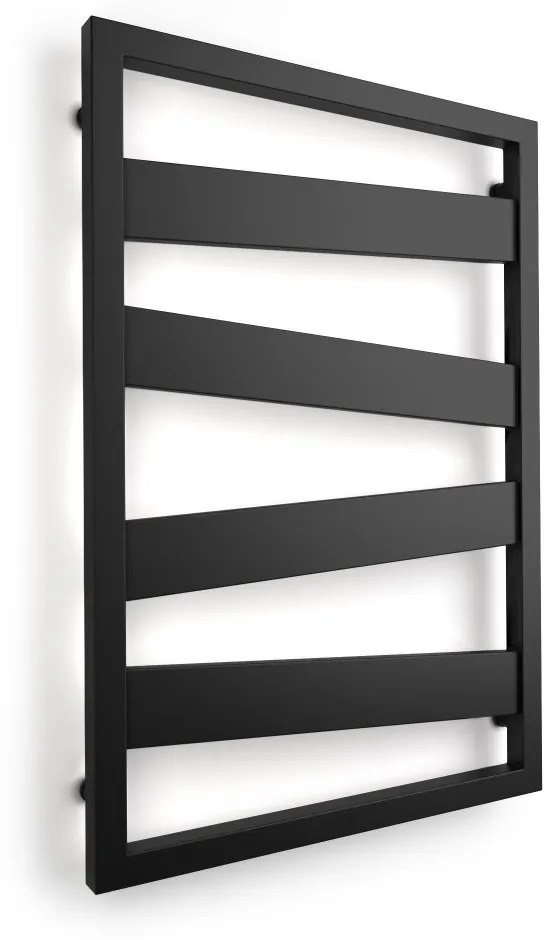Weberg Texas Design Törölközőszárítós Radiátor 77x53 cm (Fekete)