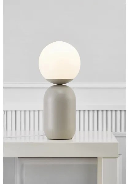 Nordlux - Asztali lámpa NOTTI 1xE14/25W/230V szürke