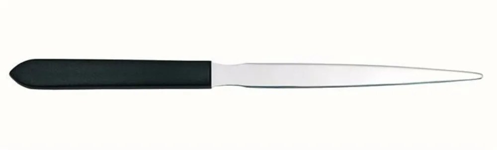 Levélbontó, fekete műanyag nyéllel, 21,5 cm WEDO (UW015)