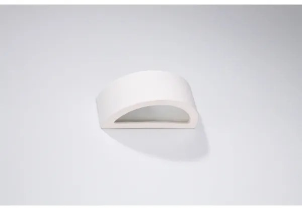 Sollux SL.1459 - Fali lámpa ATENA 1xE27/15W/230V 30 cm fehér