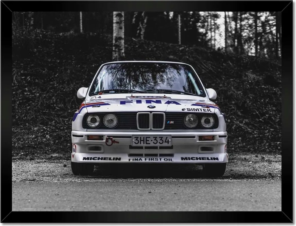 Poszterek keretben 40x30 Bmw Hármas Autó 3er 3