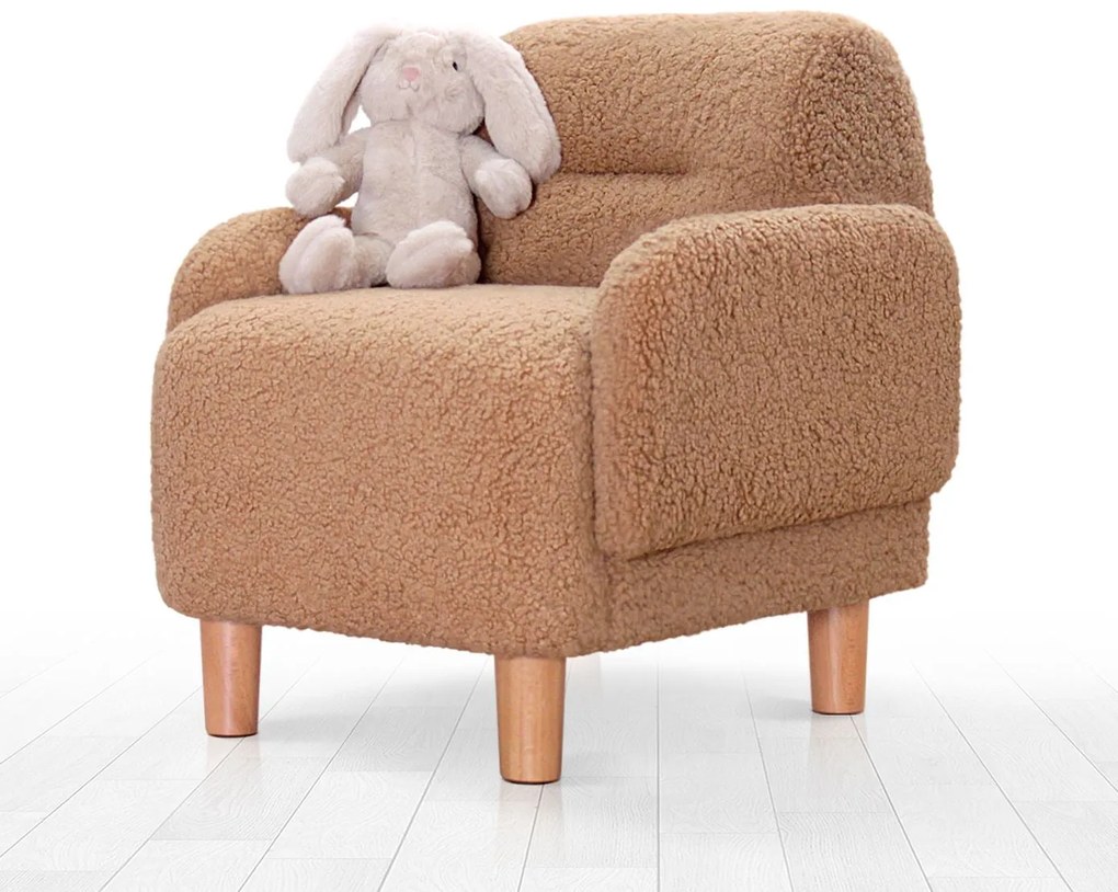 Gyerek ülőke Cobie Teddy - Brown