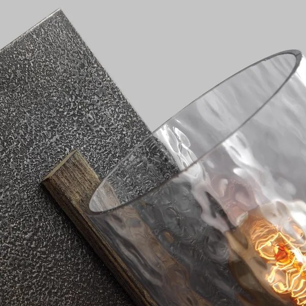 Feiss - Fali lámpa ANGELO 1xE27/60W/230V fekete