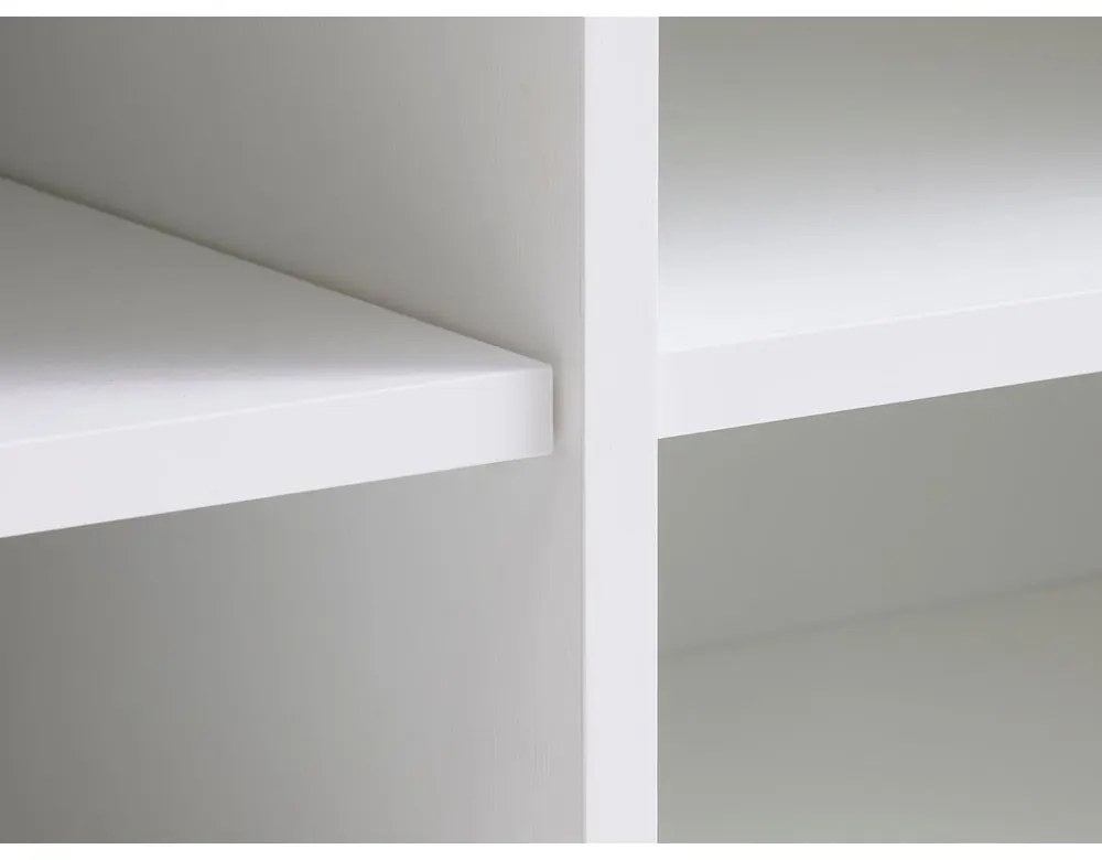 Fehér TV-állvány 180x56x45 cm Nola – Unique Furniture