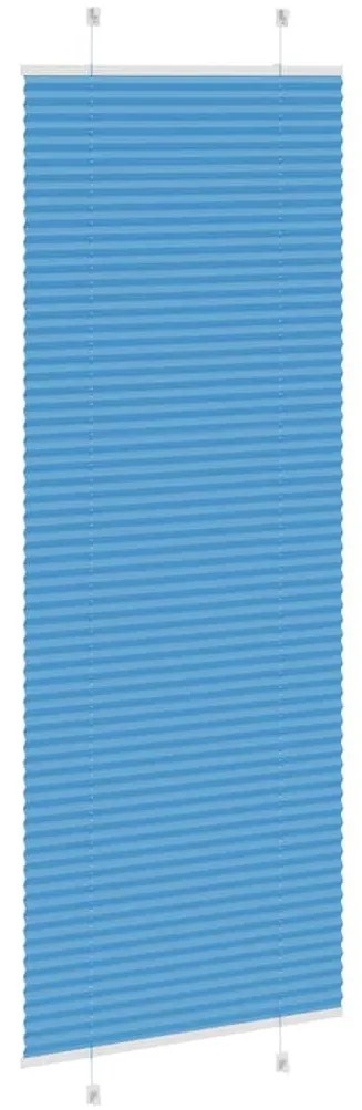 pliszírozott redőny kék 70x200 cm szövetszélesség 69,4 cm