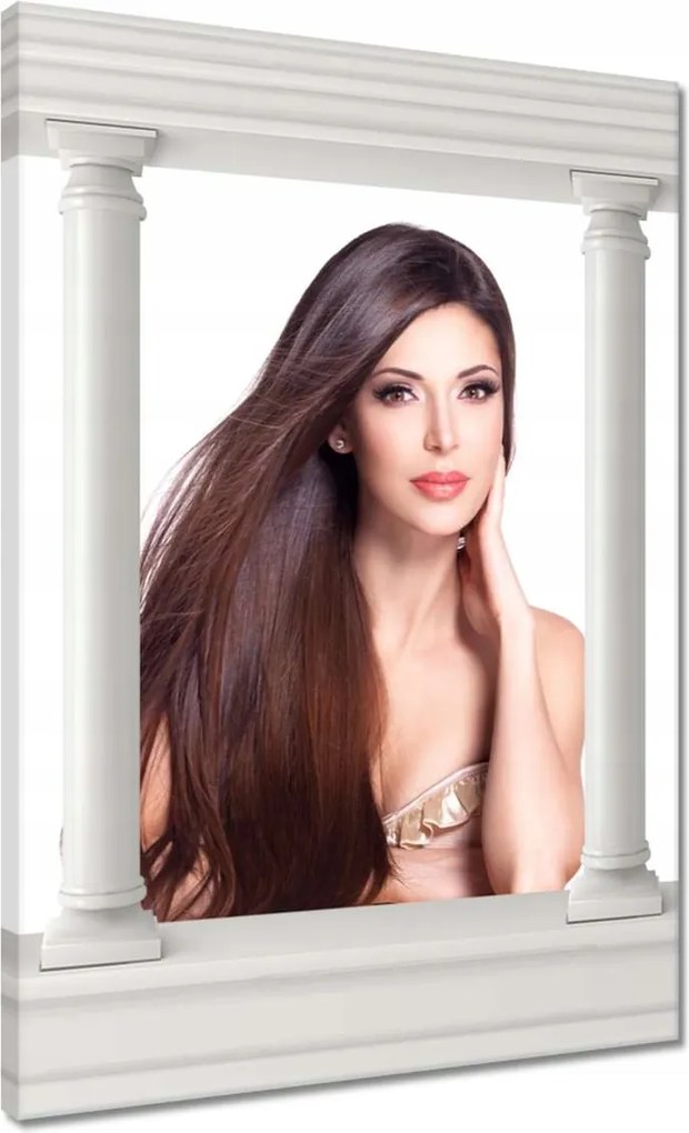 Vászonkép 50x70 Gyönyörű a fodrászszalonba