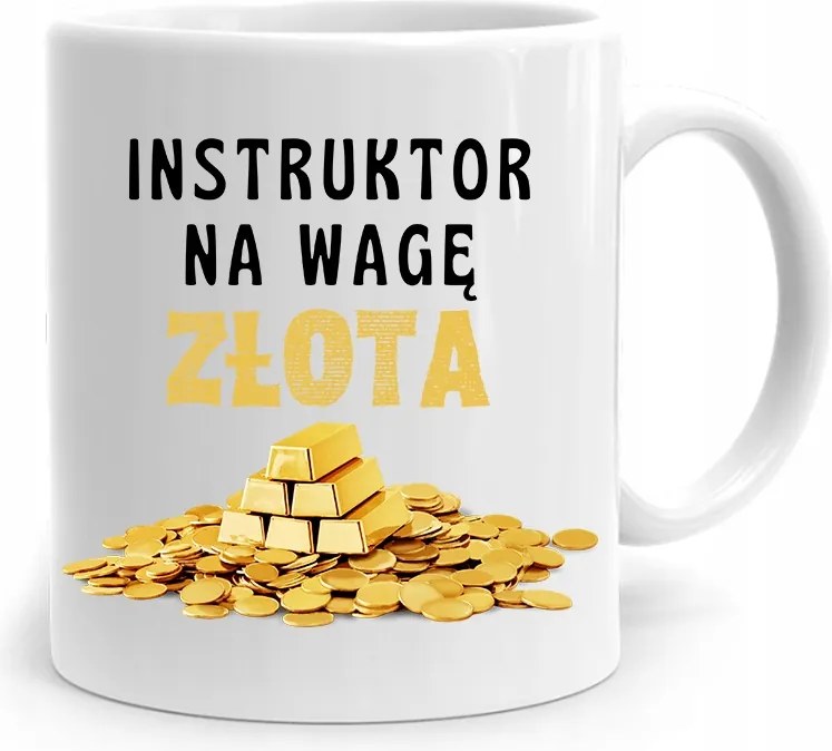 Oktatónak Arany Mérleg Ajándék Bögre fényképes nyomtatással