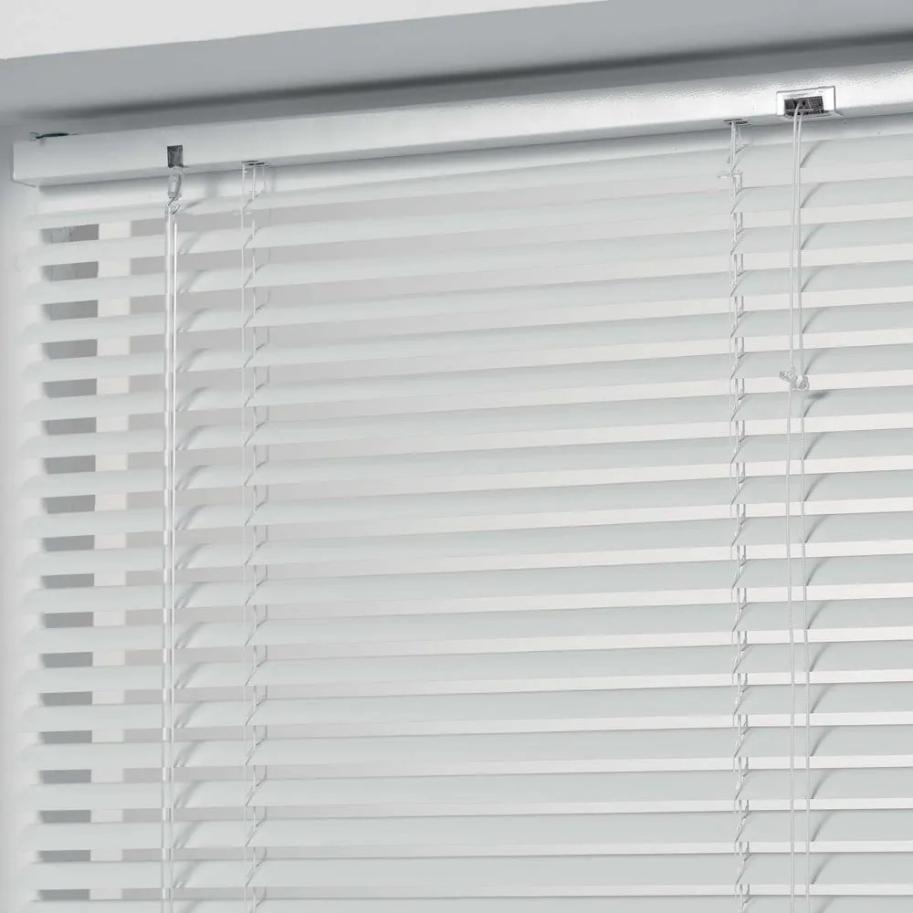 Fehér fém zsaluzia 90x130 cm Venitien – douceur d'intérieur