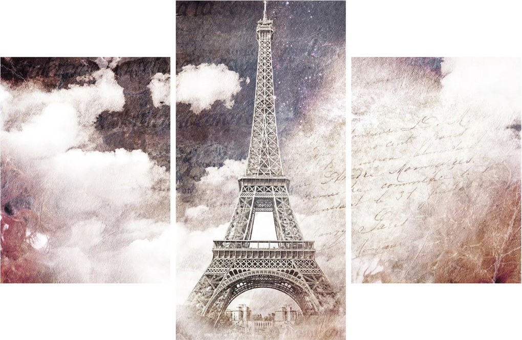 Kép - Eiffel-torony, Párizs, Franciaország (90x60 cm)