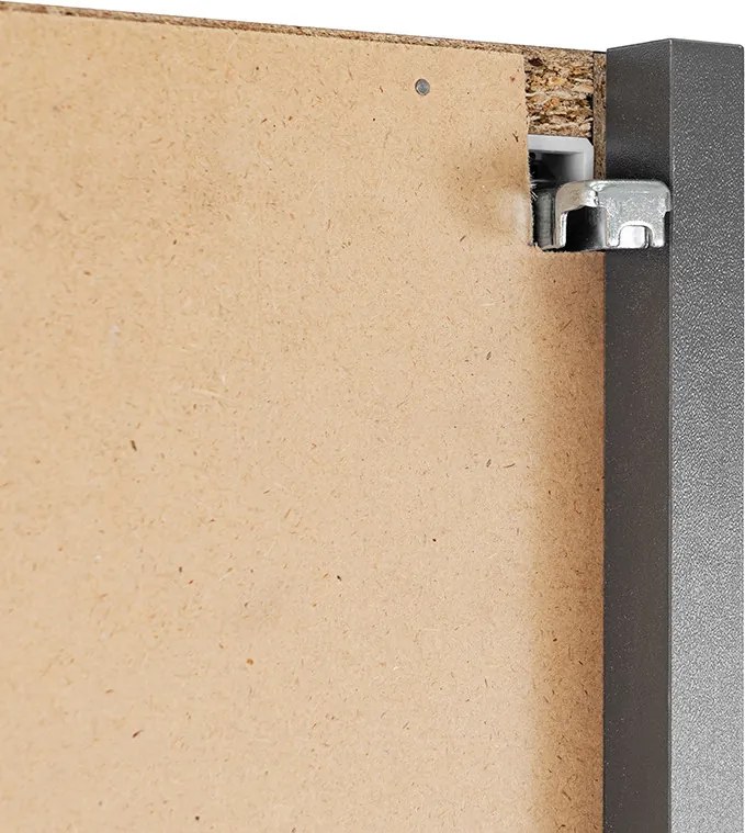 Vario Forte 35 függesztett oldal szekrény antracit-tölgy