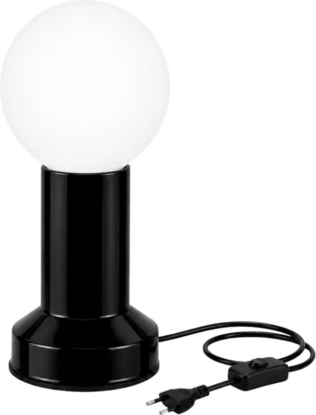 Üveg éjjeli lámpa, Ø10 cm – Pillar-20401