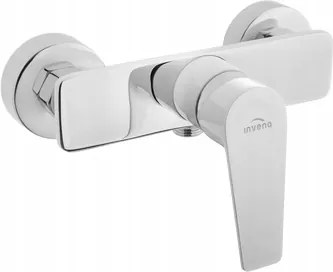 Invena Zuhany Csaptelep Fehér/króm