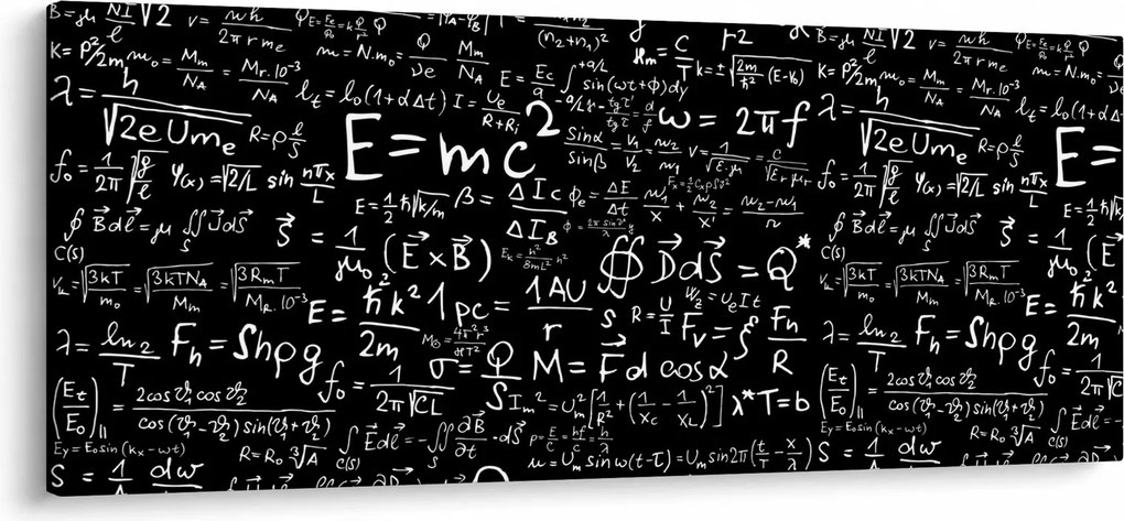 Kép - Matematika (120x50 cm)
