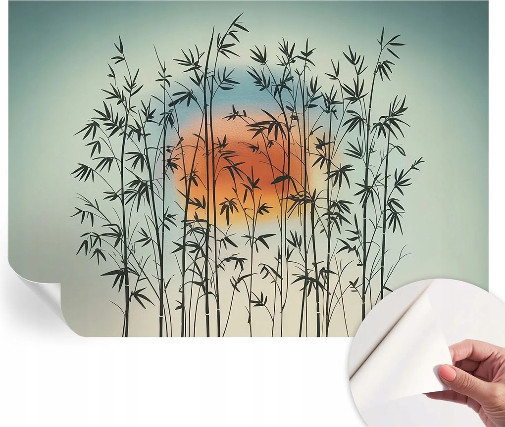 Dekoratív Öntapadós Tapéta Divatos Minták Harmonikus Nyugat 208x146 cm