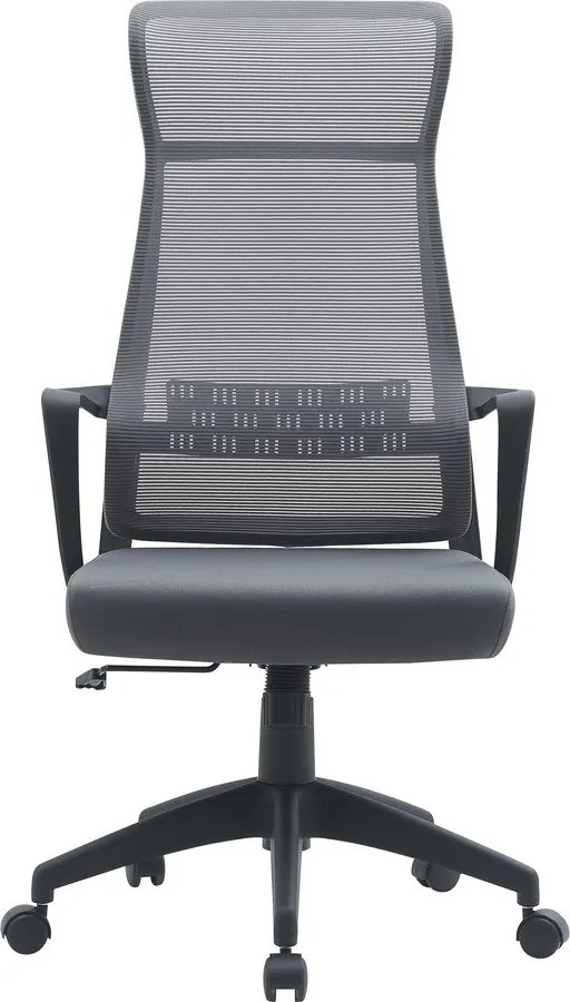Szürke kárpitozott irodai szék Hoboken – Yes Everyday