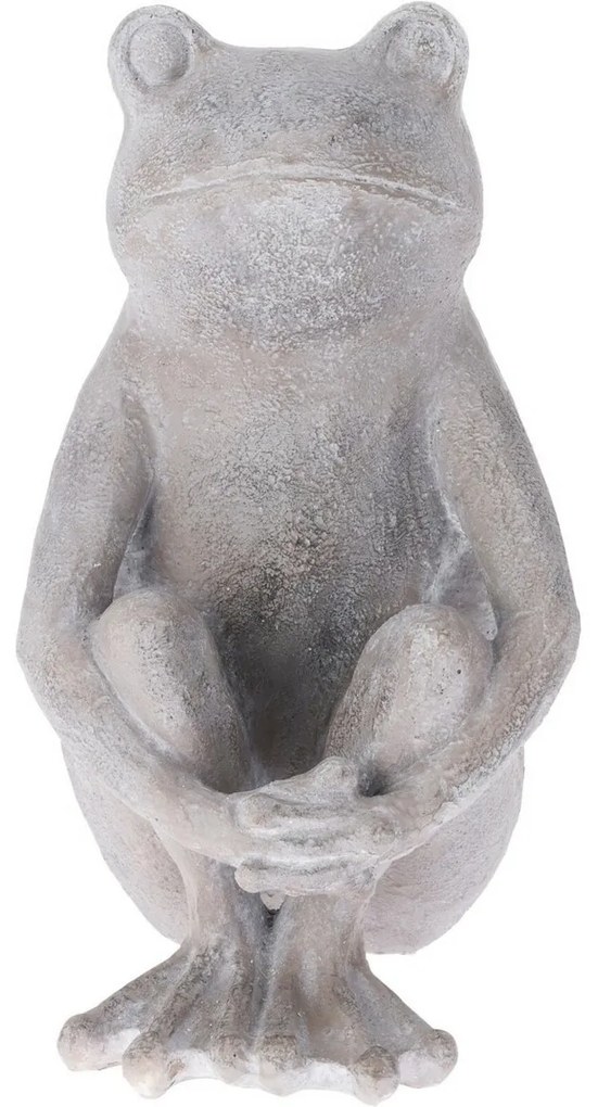 Kerti dekoráció Ülő béka I., 21,5 x 17 x 3 0,5 cm