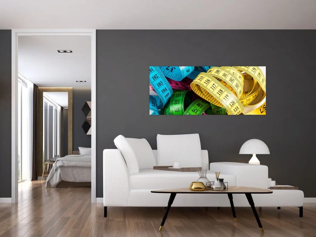 A színes méter képe (120x50 cm)